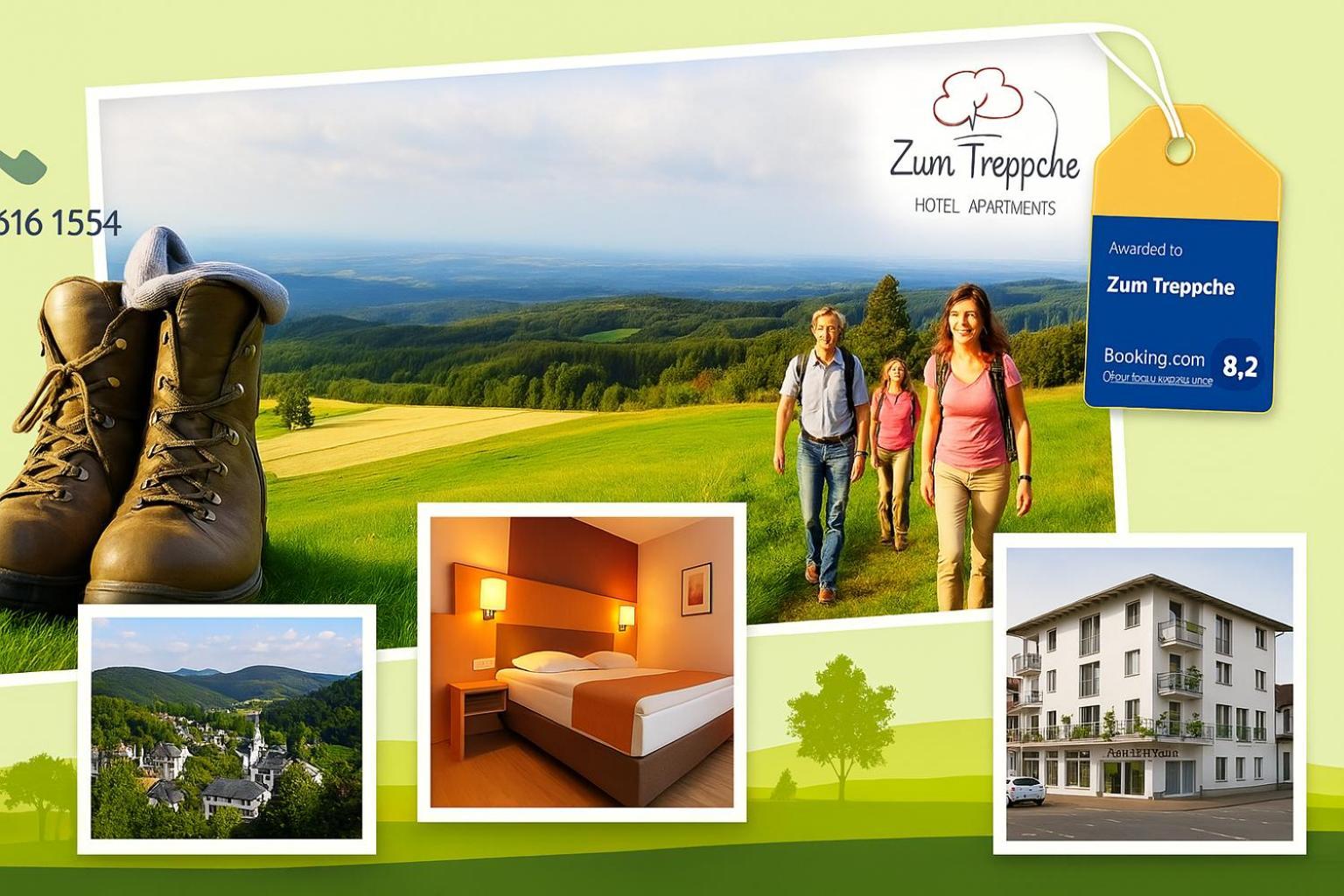 Zum Treppche Hotel Garni Gladenbach Eksteriør bilde